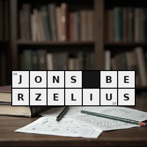 Hasło krzyżówkowe wynalazca fotokomórki - jons berzelius – rozwiązanie, synonimy, podpowiedzi i definicje krzyżówkowe